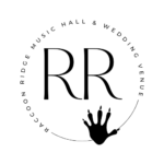 raccoon ridge music hall wedding venue rental stuart iowa logo